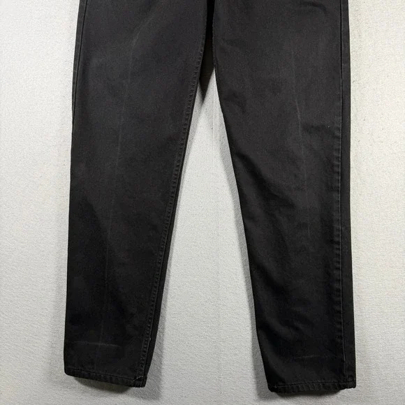 Vintage Levis 550 Relaxed Fit‎ Jeans Mens W34 L34 Black Denim Pants Y2K - Picture 4 of 15